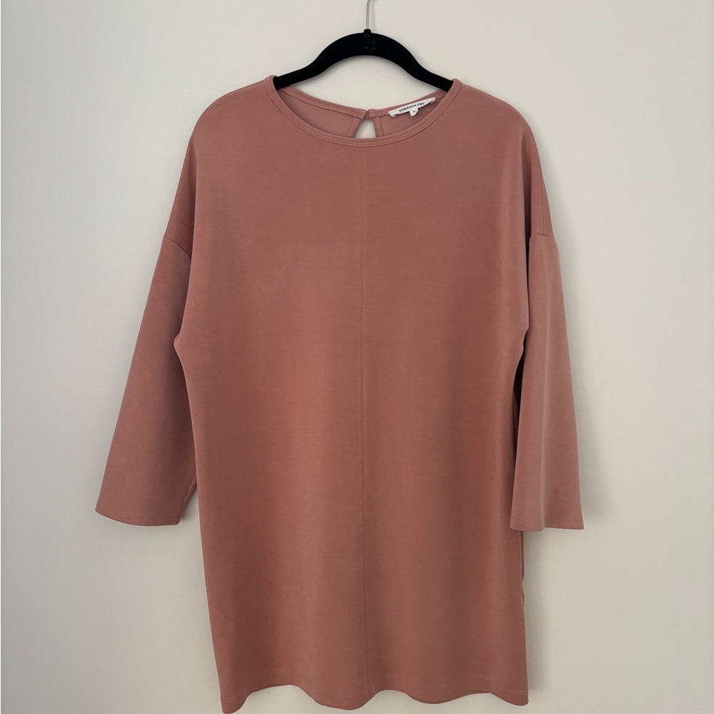 Emerson Fry Dusty Rose Shift Dress